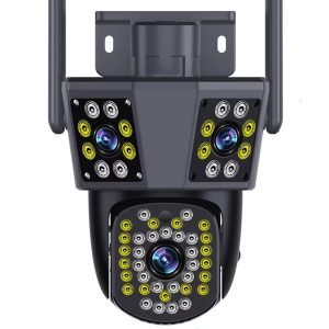 Triple Lens Triple Screen IPC360 Home Camera
